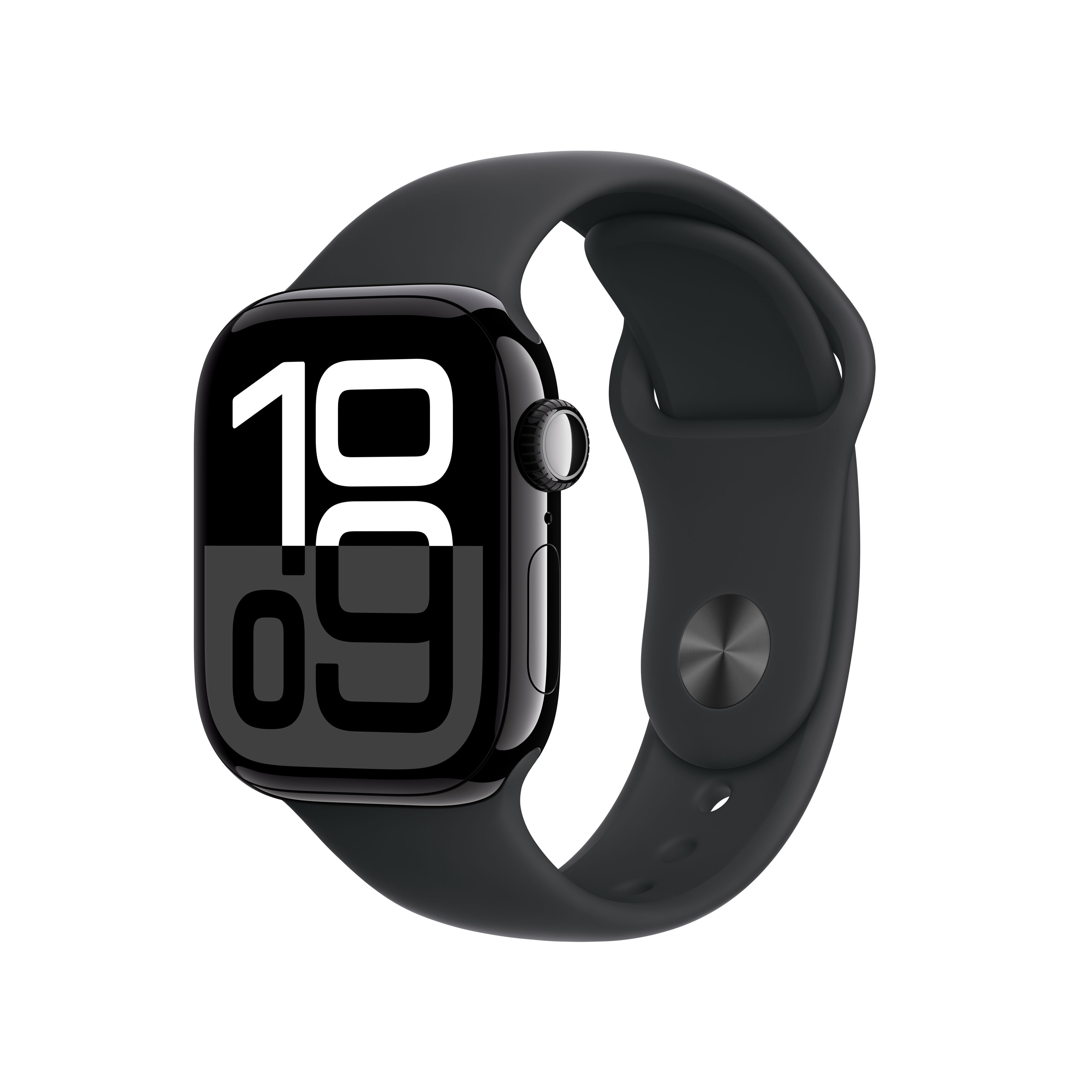 Reloj Smartwatch Apple Watch S10, GPS, 42mm, JET BLACK ALUMIN M/L